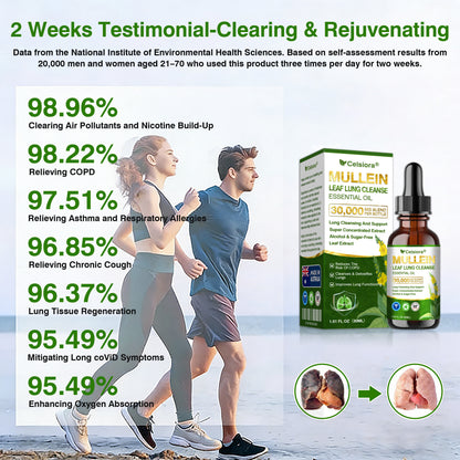 💝✅𝐀𝐔 𝐎𝐟𝐟𝐢𝐜𝐢𝐚𝐥 𝐒𝐭𝐨𝐫𝐞|𝐂𝐞𝐥𝐬𝐢𝐨𝐫𝐚® 𝐎𝐫𝐠𝐚𝐧𝐢𝐜 𝐌𝐮𝐥𝐥𝐞𝐢𝐧 𝐋𝐞𝐚𝐟 𝐋𝐮𝐧𝐠 𝐂𝐥𝐞𝐚𝐧𝐬𝐞 𝐄𝐬𝐬𝐞𝐧𝐭𝐢𝐚𝐥 𝐎𝐢𝐥 (💖Cough, wheezing, shortness of breath, sputum, stuffy nose, bronchitis, bronchitis, allergy symptoms, lung discomfort💝)
