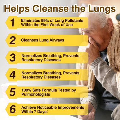 💖✅Official Store:CareBreeze® Botanical Mullein Leaf Extract Lung Cleanse Spray（💛Directly acts on COPD, asthma, chronic bronchitis (CB), respiratory infections, lung cancer, sinusitis, and other conditions💛）