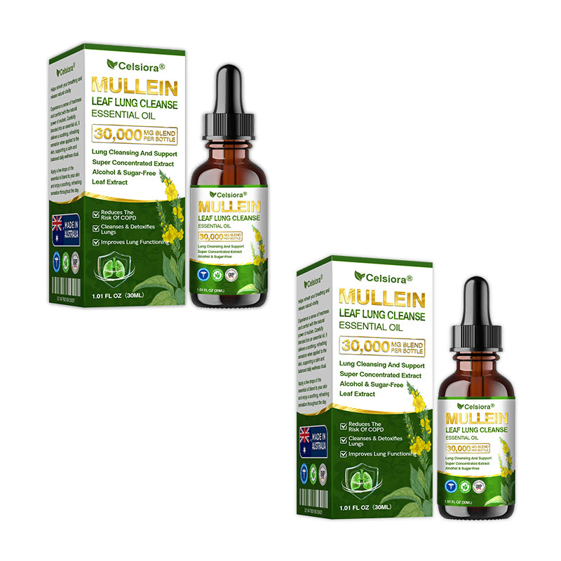 💝✅𝐀𝐔 𝐎𝐟𝐟𝐢𝐜𝐢𝐚𝐥 𝐒𝐭𝐨𝐫𝐞|𝐂𝐞𝐥𝐬𝐢𝐨𝐫𝐚® 𝐎𝐫𝐠𝐚𝐧𝐢𝐜 𝐌𝐮𝐥𝐥𝐞𝐢𝐧 𝐋𝐞𝐚𝐟 𝐋𝐮𝐧𝐠 𝐂𝐥𝐞𝐚𝐧𝐬𝐞 𝐄𝐬𝐬𝐞𝐧𝐭𝐢𝐚𝐥 𝐎𝐢𝐥 (💖Cough, wheezing, shortness of breath, sputum, stuffy nose, bronchitis, bronchitis, allergy symptoms, lung discomfort💝)