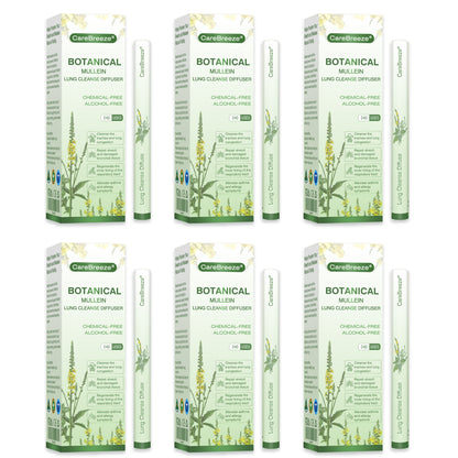🐻‍❄️✅AU Owned and Operated：CareBreeze® Botanical Mullein Lung Cleanse Diffuser(🫁Cough, Pharyngitis, shortness of breath, sputum, stuffy nose, bronchitis, bronchitis, allergy symptoms, lung discomfort💝)