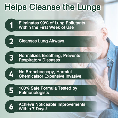 💗✅AU Official Store:CareBreeze® Botanical Mullein Leaf Extract Lung Cleanse Spray（👨‍⚕️Directly acts on COPD, asthma, chronic bronchitis (CB), respiratory infections, lung cancer, sinusitis, and other conditions）