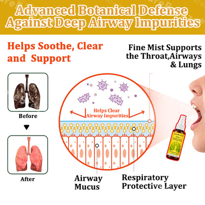 UP|🐝 Official Store:CareBreeze® 6-in-1 Herbal BeePropolis Lung Cleanse Spray