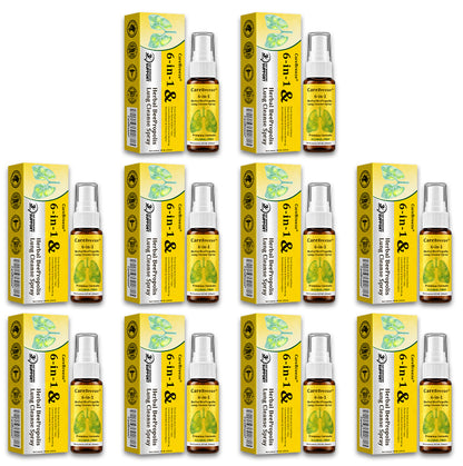 UP|🐝 Official Store:CareBreeze® 6-in-1 Herbal BeePropolis Lung Cleanse Spray