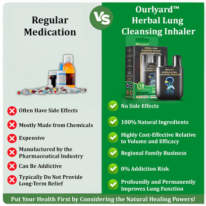 ✅🦘Official Store:Ourlyard™ Herbal Lung Cleansing Inhaler (💝 Cough, wheezing, shortness of breath, sputum, stuffy nose, bronchitis, bronchitis, allergy symptoms, lung discomfort💝)